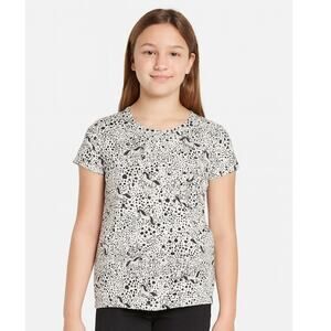 Good condition Wonder Nation Shirt White Graphic Girls Size XL 14/16